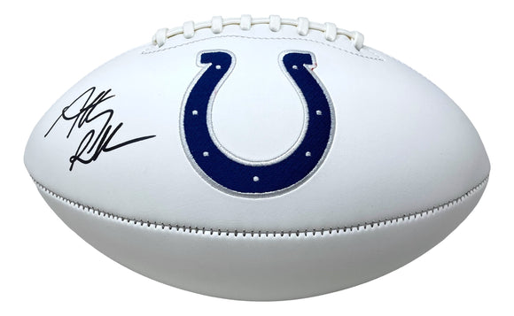 Anthony Richardson Signed Indianapolis Colts Logo Football Fanatics Sports Integrity