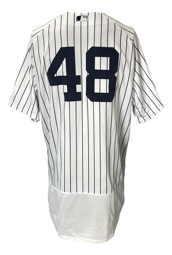 Anthony Rizzo New York Yankees Fanatics Authentic Game-Used #48 White  Pinstripe Jersey vs. New York Mets on July 26, 2023