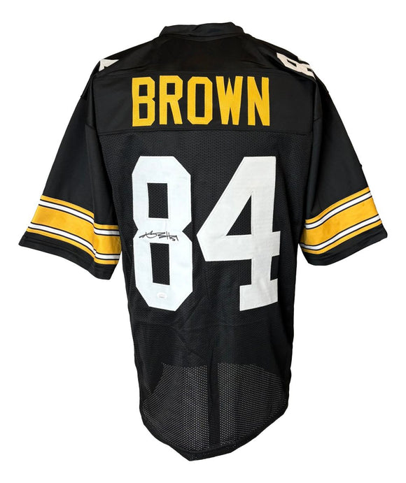 Antonio Brown Pittsburgh Signed Black Football Jersey JSA