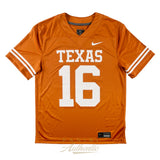 Arch Manning Signed Texas Longhorns Nike Replica Jersey Panini