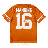 Arch Manning Signed Texas Longhorns Nike Replica Jersey Panini