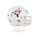 Arch Manning Signed Texas Longhorns Mini Speed Helmet Panini