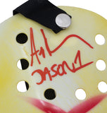 Ari Lehman Signed Jason Voorhees Hockey Mask Jason 1 Inscription JSA ITP Sports Integrity