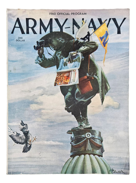 Army vs Navy November 26 1960 Official Game Program