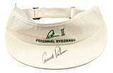 Arnold Palmer Signed Perennial Ryegrass Visor JSA