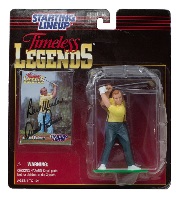 Arnold Palmer Signed Starting Lineup Timeless Legends Action Figure BAS LOA