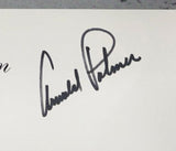 Arnold Palmer Signed Framed 1960 US Open Driving The Green Litho PSA/DNA LOA