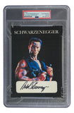 Arnold Schwarzenegger Signed Slabbed 5x7 Commando Photo PSA/DNA