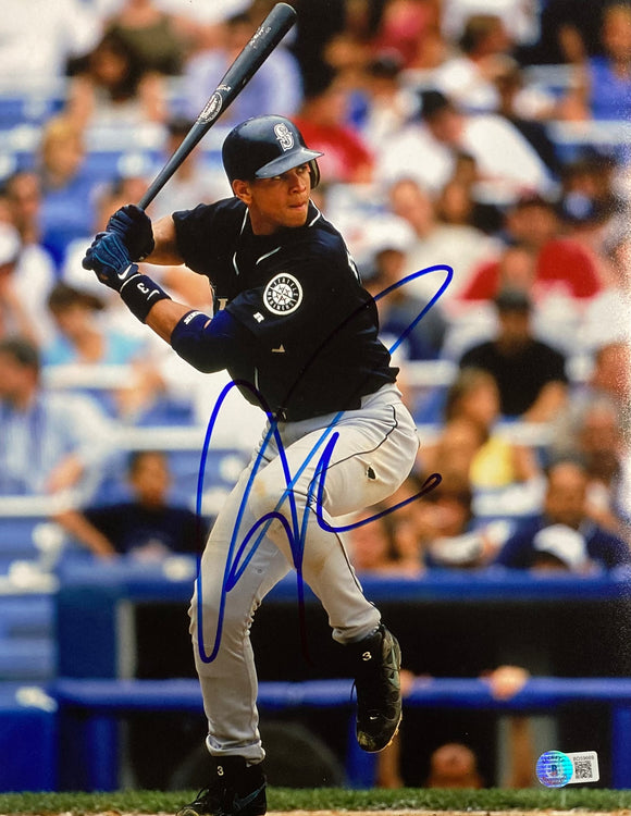 Alex Rodriguez Signed 11x14 Seattle Mariners Photo BAS Sports Integrity