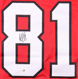 Arseni Gritsyuk New Jersey Signed Red Hockey Jersey JSA QR