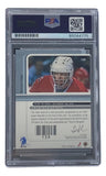 Arturs Irbe Signed 2002 In The Game #129 Carolina Hurricanes Hockey Card PSA/DNA Sports Integrity