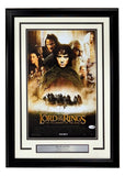 Sean Astin Signed Framed 11x17 The Lord Of The Rings Fellowship Photo JSA