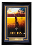 Sean Astin Signed Framed 11x17 Rudy Photo JSA