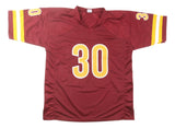 Austin Ekeler Washington Signed Burgundy Football Jersey BAS