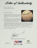 Babe Ruth New York Yankees Signed 1928 1st Home Run Baseball PSA+BAS