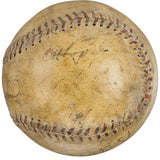 Babe Ruth Yankees 1938 Multi Signed Baseball w/ Detailed Provenance PSA/DNA LOA