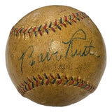 Babe Ruth New York Yankees Signed Baseball JSA Z86514