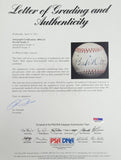 Babe Ruth Yankees 1920s Signed Spalding Junior League Baseball BAS+PSA Auto 8