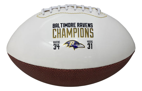 Baltimore Ravens Super Bowl XLVII Champions Logo Football Sports Integrity