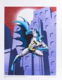 Batman Running 12x16 Framed DC Comic Limited Edition Giclee Sports Integrity