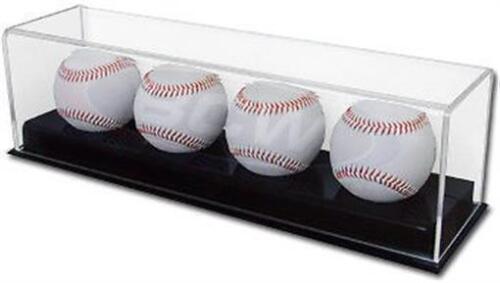 BCW Acrylic 4 Baseball Display Case Sports Integrity