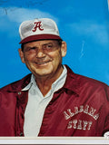 Paul Bear Bryant Signed Framed 8x10 Alabama Crimson Tide Photo JSA Hologram
