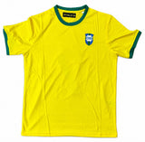 Bebeto Signed Brazil Athleta Soccer Jersey BAS