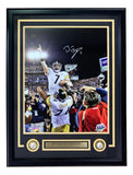 Ben Roethlisberger Signed Framed 16x20 Pittsburgh Steelers Photo Fanatics