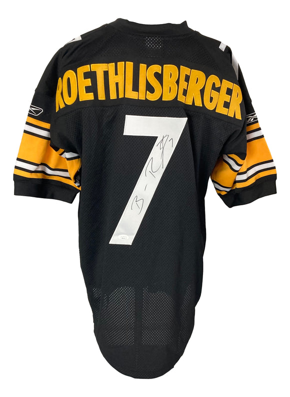 Ben Roethlisberger Signed Pittsburgh Steelers Authentic Reebok Jersey JSA