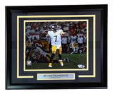 Ben Roethlisberger Signed Framed 11x14 Steelers SB XLIII Photo Fanatics