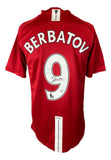 Dimitar Berbatov Signed Manchester United Nike Soccer Jersey BAS