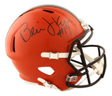 Bernie Kosar Signed Cleveland Browns Full Size Replica Speed Helmet BAS