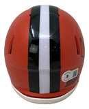 Bernie Kosar Signed Cleveland Browns Mini Speed Helmet BAS ITP