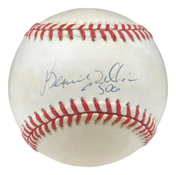 Bernie Williams New York Yankees Signed 1996 World Series Baseball BAS BH080137