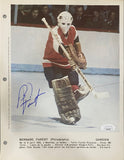 Bernie Parent Signed 8x10 Philadelphia Flyers Photo JSA AL44167 Sports Integrity