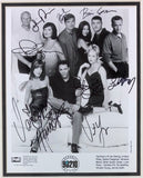 Beverly Hills 90210 Cast Signed Framed 8x10 Photo JSA XX76345 Sports Integrity