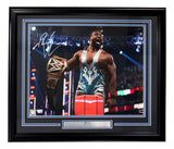 Big E Signed Framed 16x20 WWE World Champion Photo Fanatics