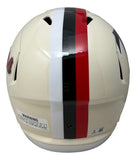 Bijan Robinson Signed Atlanta Falcons Full Size RETRO Replica Speed Helmet BAS