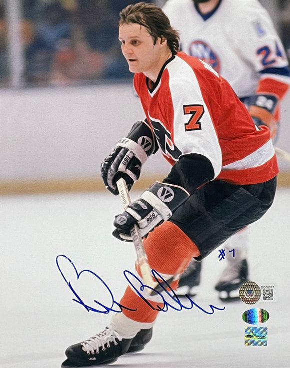 Bill Barber Signed 8x10 Philadelphia Flyers NHL Hockey Photo Beckett