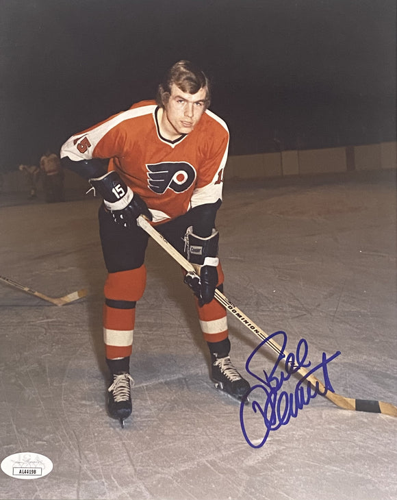 Bill Clement Signed 8x10 Philadelphia Flyers Photo JSA AL44198 Sports Integrity