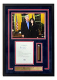 Bill Clinton Signed Framed White House Letter Monica Lewinsky w/ Prop Cigar JSA