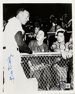 Bill Dickey Signed New York Yankees 8x10 Baseball Photo BAS