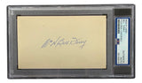 Bill Terry New York Giants Signed Index Card PSA/DNA