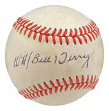 Bill Terry New York Giants Signed Official National League Baseball BAS BH71123 Sports Integrity