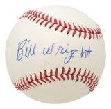 Bill "Wild Bill" Wright Signed Negro League Giants Baseball BAS AA21524 Sports Integrity