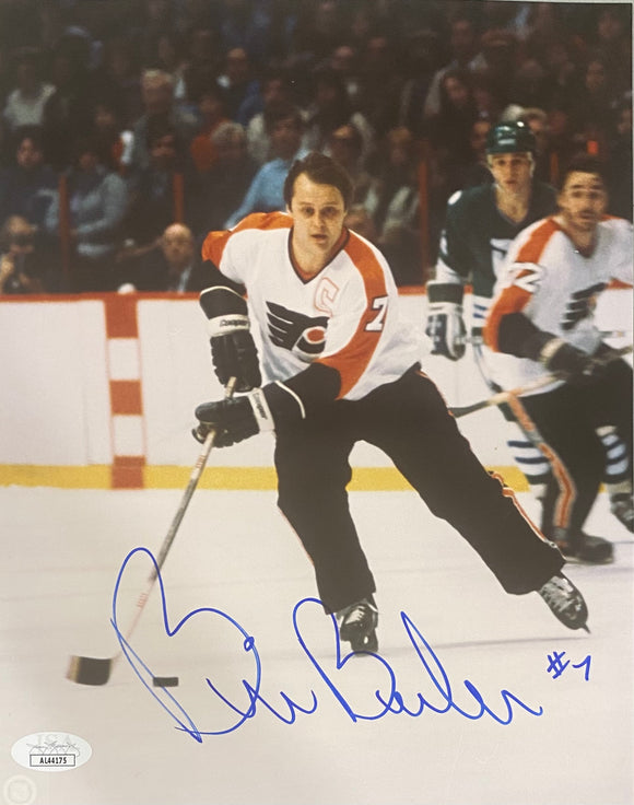 Bill Barber Signed 8x10 Philadelphia Flyers Photo JSA AL44175 Sports Integrity