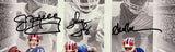 Jim Kelly Thomas Reed Signed 16x20 Buffalo Bills Dynasty Photo SI COA