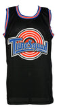 Billy West Signed Custom Black Tune Squad Basketball Jersey Bugs Inscribed BAS