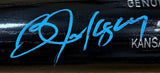 Bo Jackson Kansas City Royals Signed Black Louisville Slugger Game Model Bat MLB