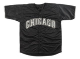 Bo Jackson Chicago Signed Black Baseball Jersey BAS